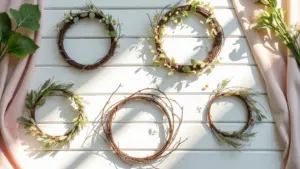 10 Budget Minimalist Spring Wreath Ideas to Refresh Your Home (You’ll Love #5!)