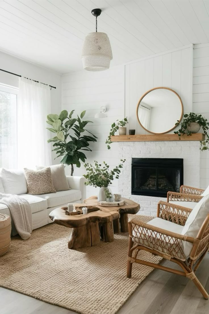 12 Natural Wood Decor Hacks to Transform Your Space into a Cozy Retreat! - 11. Cozy Living Room Retreat