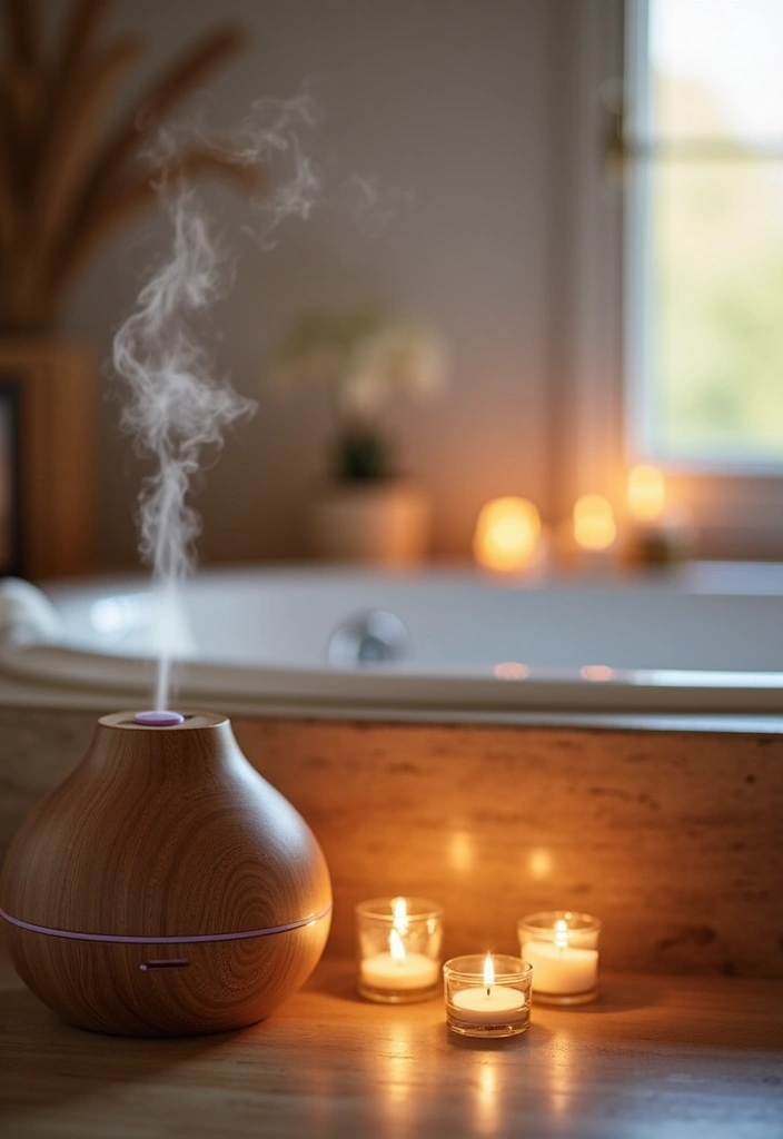 12 Nature Bathroom Decor Ideas That Will Bring Serenity to Your Daily Routine! - 7. Aromatherapy Elements