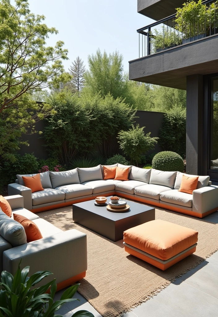 13 Trendy Outdoor Patio Furniture Styles You Need to See (Number 5 Will Blow Your Mind!) - 5. Innovative Modular Designs