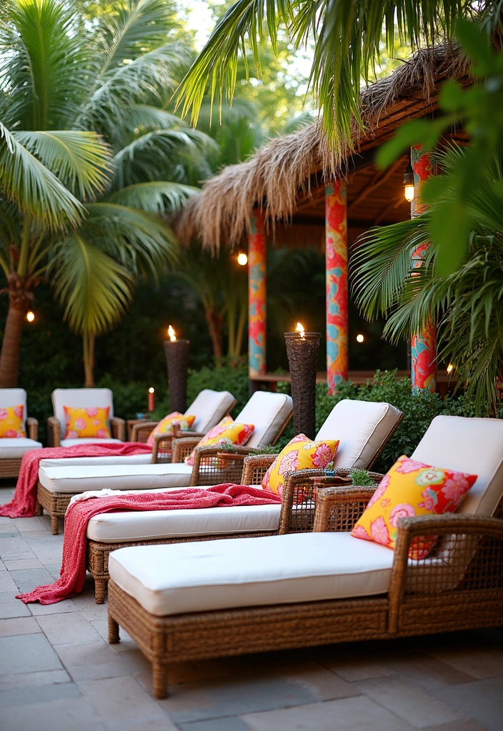 13 Trendy Outdoor Patio Furniture Styles You Need to See (Number 5 Will Blow Your Mind!) - 9. Tropical Paradise