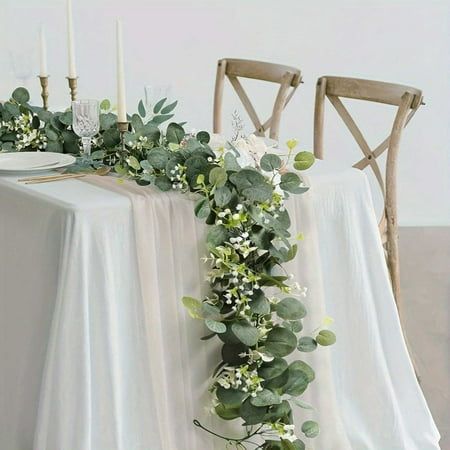 14 Stunning Natural Decoration Ideas for Your Birthday That Will WOW Your Guests! - 3. Verdant Table Runners