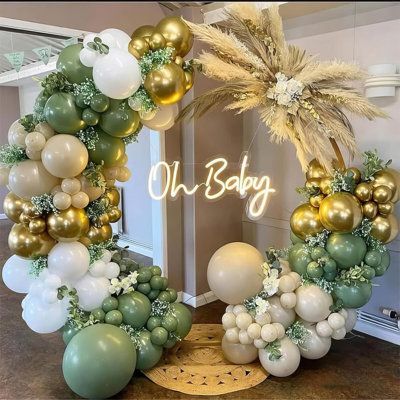 14 Stunning Natural Decoration Ideas for Your Birthday That Will WOW Your Guests! - 7. Soft Pastel Balloon Installations