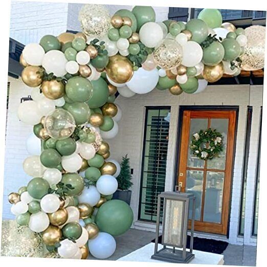 14 Stunning Natural Decoration Ideas for Your Birthday That Will WOW Your Guests! - 8. Elegant Outdoor Balloon Displays