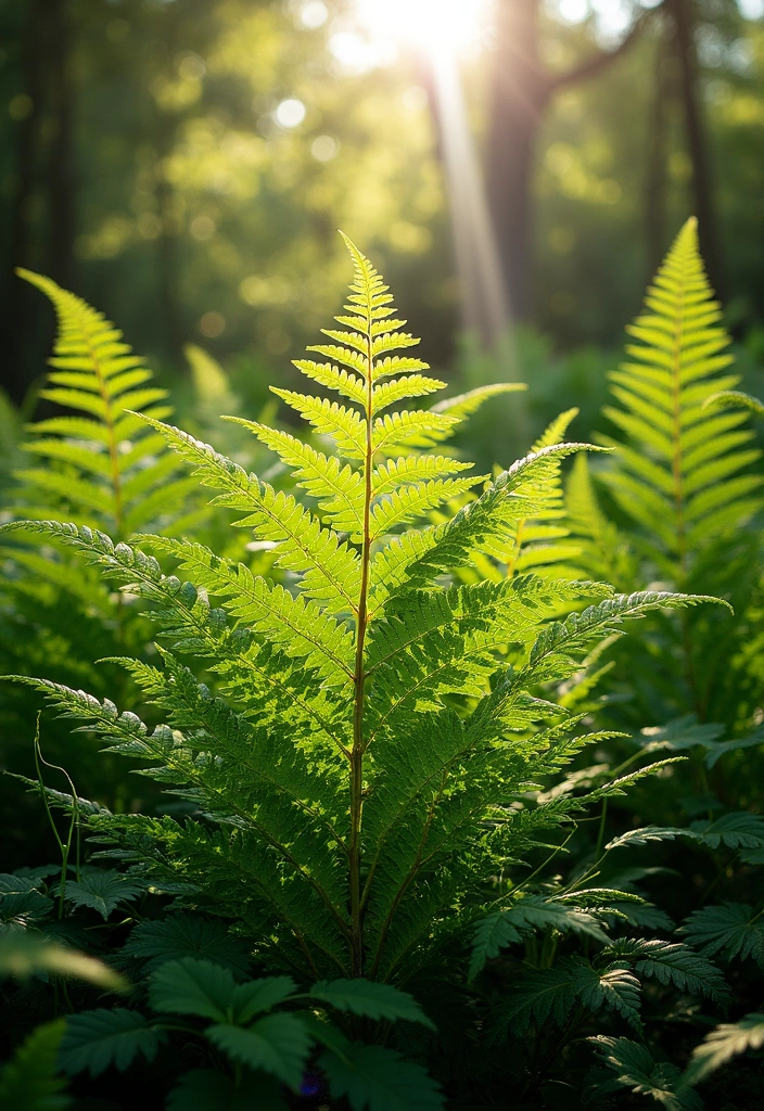 15 Best Plants for Landscaping Around Your House (You'll Want to Copy #7!) - 11. Ferns: Lush and Lively