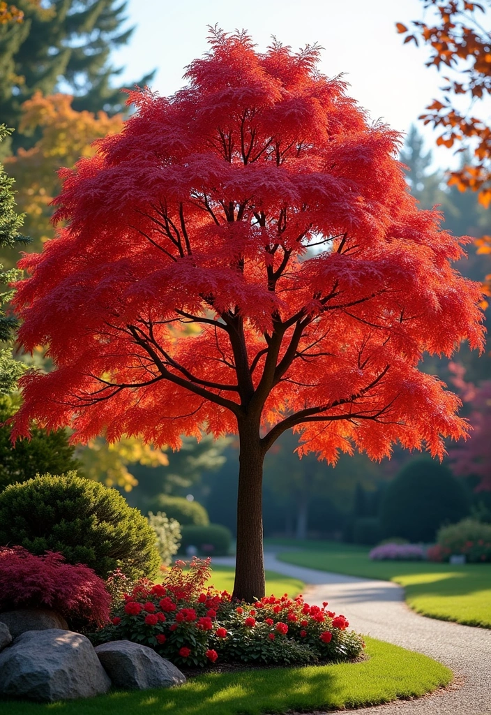 15 Best Plants for Landscaping Around Your House (You'll Want to Copy #7!) - 9. Japanese Maple: Striking Foliage