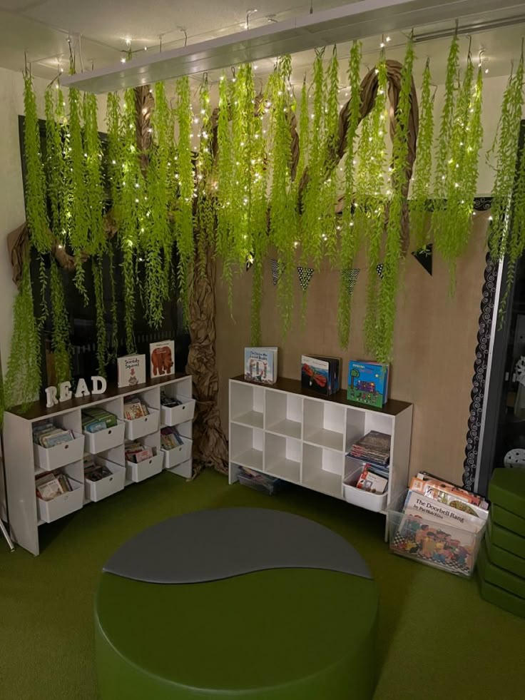 19 Eco-Friendly Classroom Decor Ideas You Can’t Miss (Especially #10!) - 8. DIY Green Wall