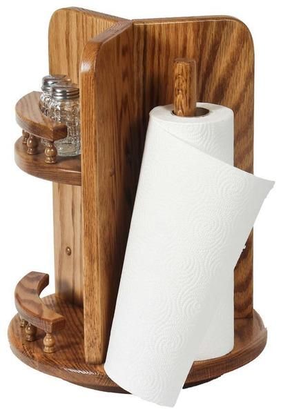 19 Wood Decor Ideas That’ll Add a Touch of Nature to Your Home (Get Ready for #5!) - 3. Rustic Paper Towel Holder