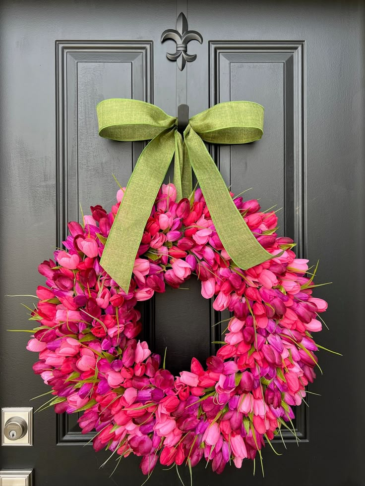 20 Creative Spring Wreath Ideas to Kick Off the Season (You Won't Believe #9!) - 15. Lush Greenery Wreath