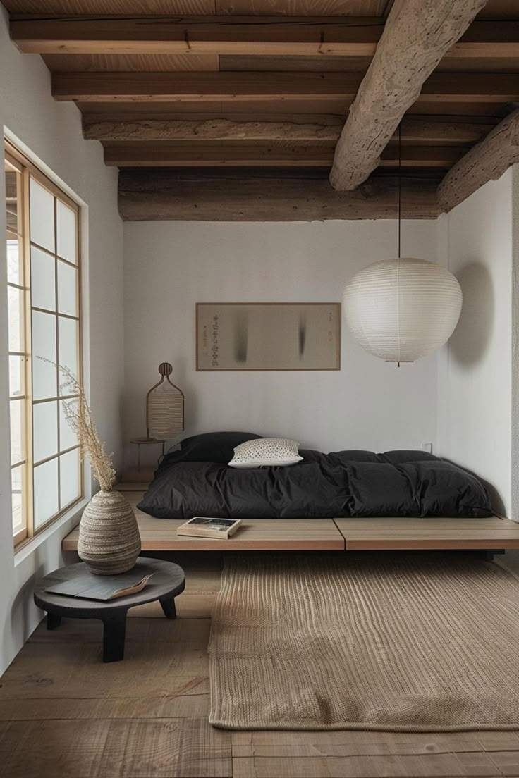 20 Japanese Minimalism Living Room Ideas That Will Help You Declutter Your Mind! - Serene Bed Spaces