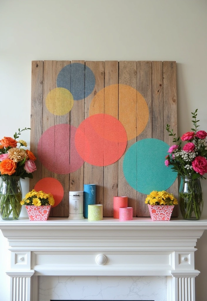 20 Spring Mantel Decorating Ideas That Will Make Your Living Room Bloom! - 19. Playful DIY Projects