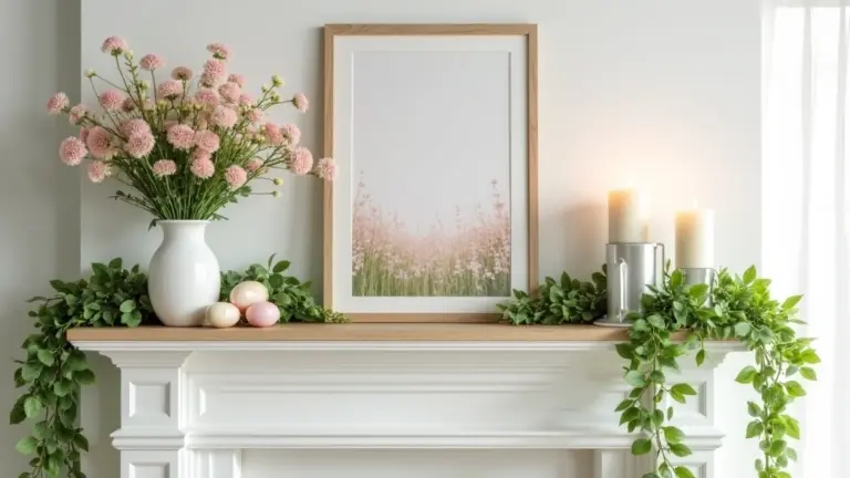 20 Spring Mantel Decorating Ideas That Will Make Your Living Room Bloom!