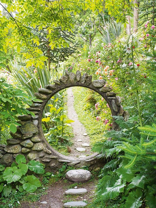 22 Stunning Nature Decor Ideas for Your Outdoor Space (You'll Love #13!) - Stone Archway